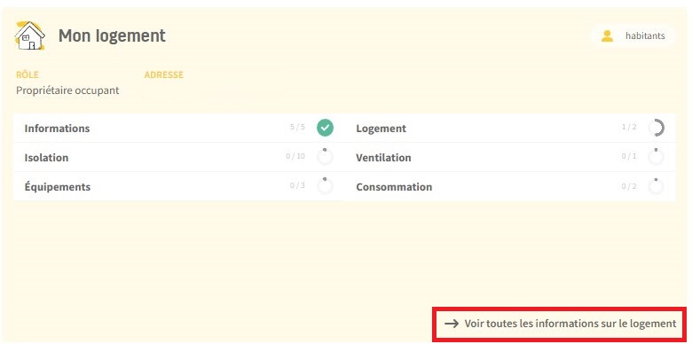 Voir toutes les informations sur le logement