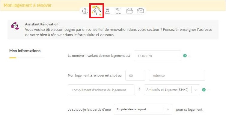 Mon logement à rénover